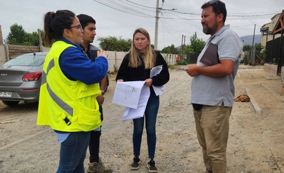 Inicio del Proyecto de Construcción de Carpeta Asfáltica en el Sector Lo Alvarado