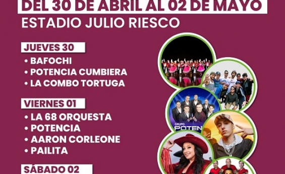 Municipalidad de Curacaví invita a la comunidad a disfrutar de la Fiesta de la Chicha 2026 con destacada parrilla artística