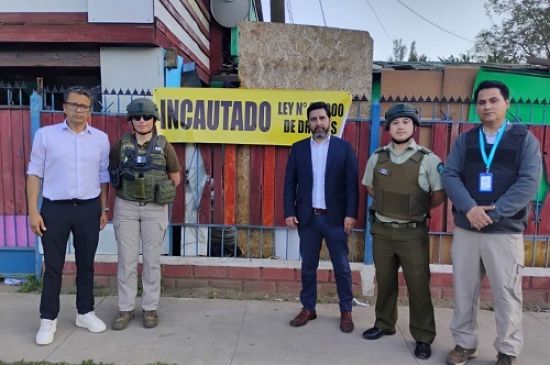 Alcalde destaca el simbolismo de inmueble  incautado al narcotráfico