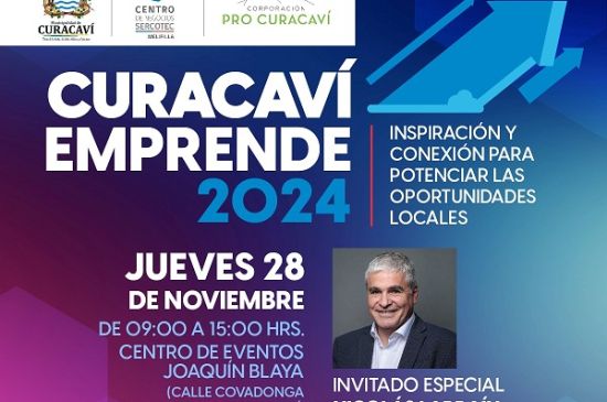 Participa en el Evento "Curacaví Emprende": Inspiración para Impulsar Nuevas Oportunidades