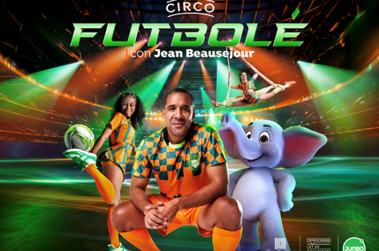 Combina lo mejor del fútbol y el circo y es protagonizado por Jean Beausejour:  “Circo Futbolé” de Jumbo llega a Santiago